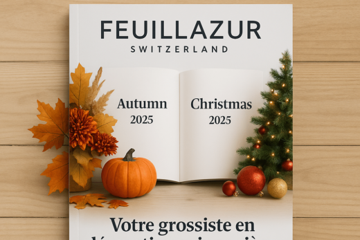 🍂🎄 Feuillazur Suisse : Votre grossiste en décoration saisonnière – Découvrez nos collections Automne &amp; Noël 2025